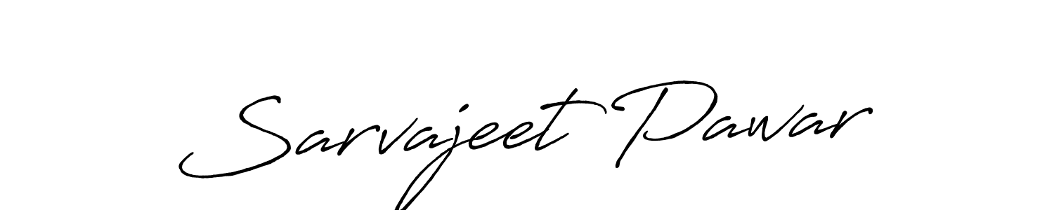 Also we have Sarvajeet Pawar name is the best signature style. Create professional handwritten signature collection using Antro_Vectra_Bolder autograph style. Sarvajeet Pawar signature style 7 images and pictures png