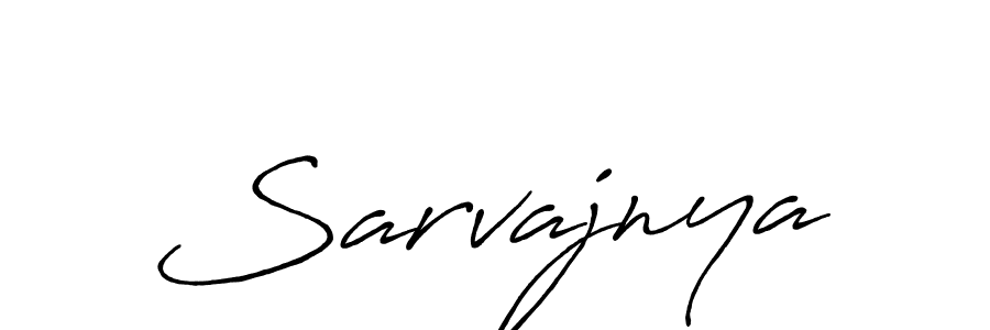 How to make Sarvajnya signature? Antro_Vectra_Bolder is a professional autograph style. Create handwritten signature for Sarvajnya name. Sarvajnya signature style 7 images and pictures png