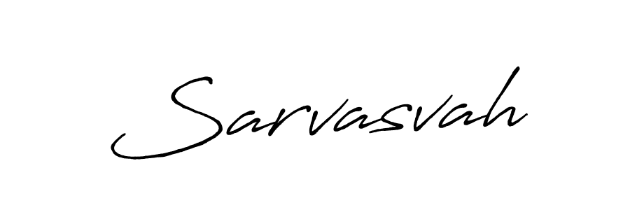 Make a beautiful signature design for name Sarvasvah. Use this online signature maker to create a handwritten signature for free. Sarvasvah signature style 7 images and pictures png
