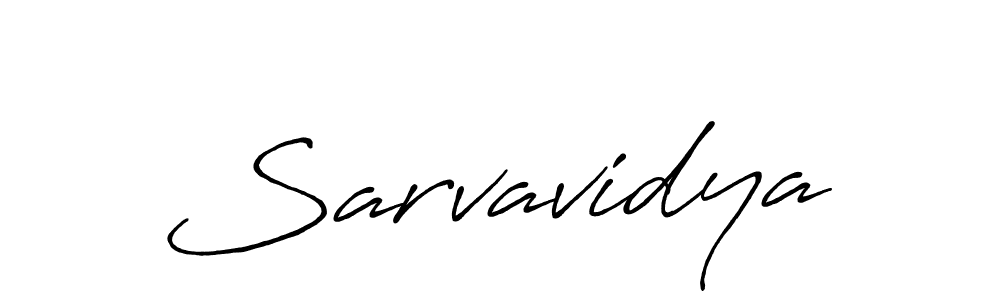 Here are the top 10 professional signature styles for the name Sarvavidya. These are the best autograph styles you can use for your name. Sarvavidya signature style 7 images and pictures png