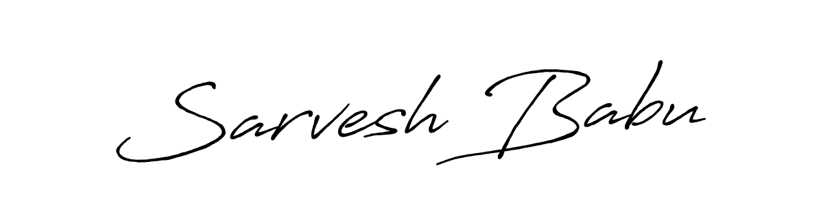 You can use this online signature creator to create a handwritten signature for the name Sarvesh Babu. This is the best online autograph maker. Sarvesh Babu signature style 7 images and pictures png