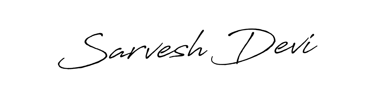The best way (Antro_Vectra_Bolder) to make a short signature is to pick only two or three words in your name. The name Sarvesh Devi include a total of six letters. For converting this name. Sarvesh Devi signature style 7 images and pictures png