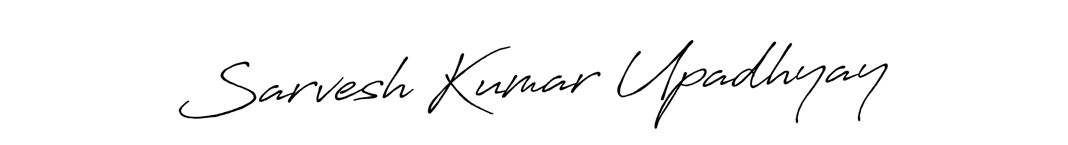 Design your own signature with our free online signature maker. With this signature software, you can create a handwritten (Antro_Vectra_Bolder) signature for name Sarvesh Kumar Upadhyay. Sarvesh Kumar Upadhyay signature style 7 images and pictures png