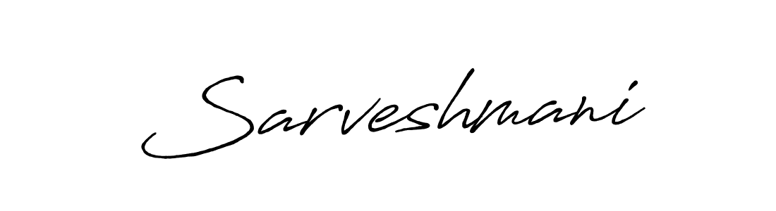 How to make Sarveshmani signature? Antro_Vectra_Bolder is a professional autograph style. Create handwritten signature for Sarveshmani name. Sarveshmani signature style 7 images and pictures png