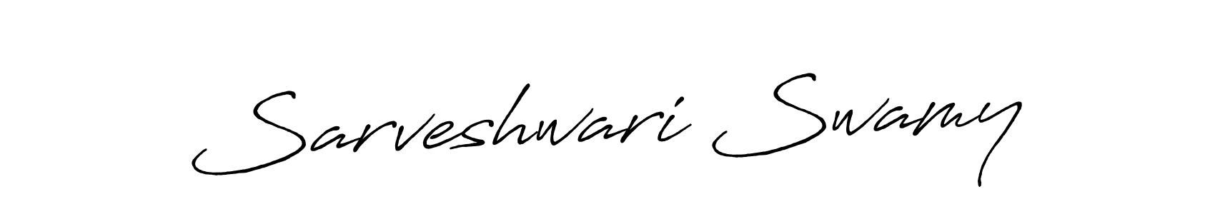 Design your own signature with our free online signature maker. With this signature software, you can create a handwritten (Antro_Vectra_Bolder) signature for name Sarveshwari Swamy. Sarveshwari Swamy signature style 7 images and pictures png