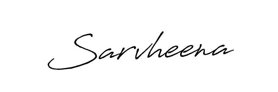 Once you've used our free online signature maker to create your best signature Antro_Vectra_Bolder style, it's time to enjoy all of the benefits that Sarvheena name signing documents. Sarvheena signature style 7 images and pictures png