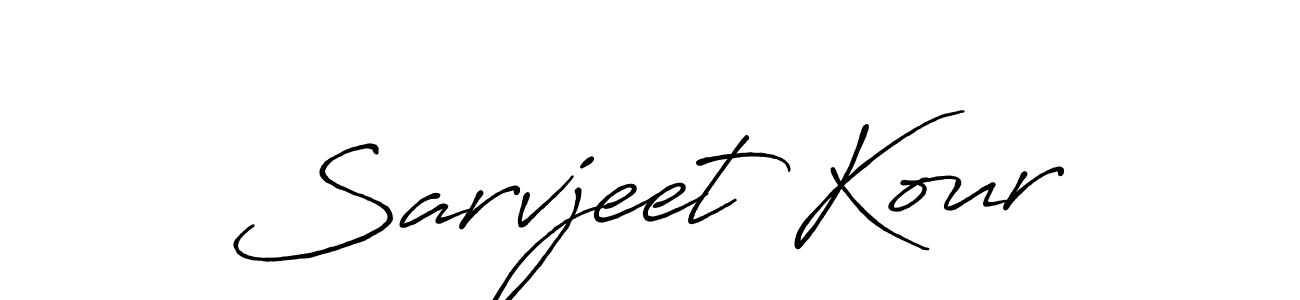 Make a beautiful signature design for name Sarvjeet Kour. Use this online signature maker to create a handwritten signature for free. Sarvjeet Kour signature style 7 images and pictures png