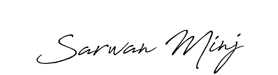How to Draw Sarwan Minj signature style? Antro_Vectra_Bolder is a latest design signature styles for name Sarwan Minj. Sarwan Minj signature style 7 images and pictures png