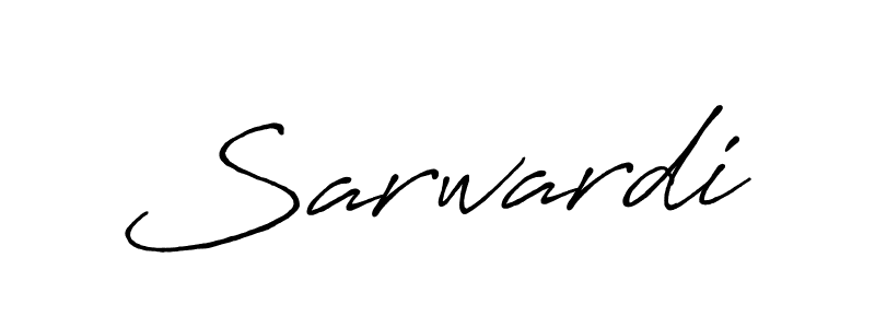 Sarwardi stylish signature style. Best Handwritten Sign (Antro_Vectra_Bolder) for my name. Handwritten Signature Collection Ideas for my name Sarwardi. Sarwardi signature style 7 images and pictures png