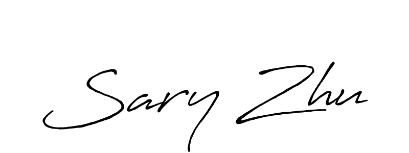 How to Draw Sary Zhu signature style? Antro_Vectra_Bolder is a latest design signature styles for name Sary Zhu. Sary Zhu signature style 7 images and pictures png
