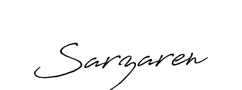 It looks lik you need a new signature style for name Sarzaren. Design unique handwritten (Antro_Vectra_Bolder) signature with our free signature maker in just a few clicks. Sarzaren signature style 7 images and pictures png