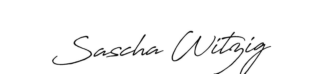 if you are searching for the best signature style for your name Sascha Witzig. so please give up your signature search. here we have designed multiple signature styles  using Antro_Vectra_Bolder. Sascha Witzig signature style 7 images and pictures png