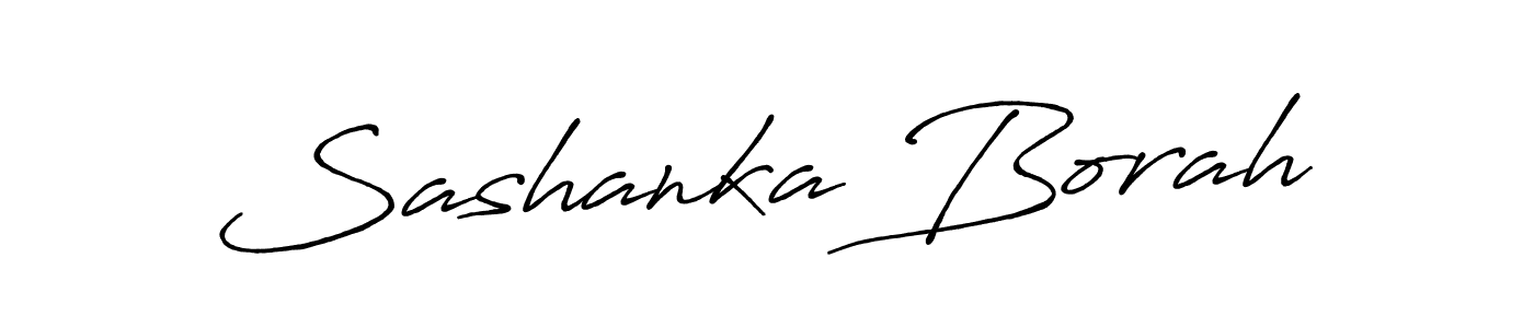 How to make Sashanka Borah signature? Antro_Vectra_Bolder is a professional autograph style. Create handwritten signature for Sashanka Borah name. Sashanka Borah signature style 7 images and pictures png