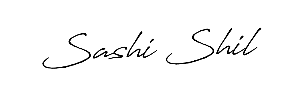 You should practise on your own different ways (Antro_Vectra_Bolder) to write your name (Sashi Shil) in signature. don't let someone else do it for you. Sashi Shil signature style 7 images and pictures png