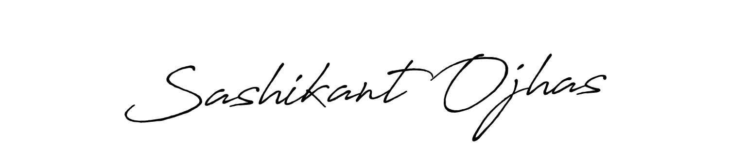 The best way (Antro_Vectra_Bolder) to make a short signature is to pick only two or three words in your name. The name Sashikant Ojhas include a total of six letters. For converting this name. Sashikant Ojhas signature style 7 images and pictures png
