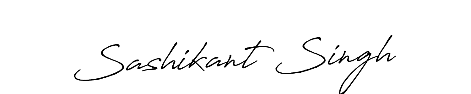 Sashikant Singh stylish signature style. Best Handwritten Sign (Antro_Vectra_Bolder) for my name. Handwritten Signature Collection Ideas for my name Sashikant Singh. Sashikant Singh signature style 7 images and pictures png