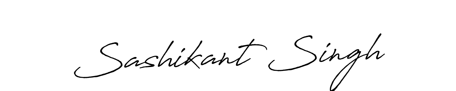 Sashikant Singh stylish signature style. Best Handwritten Sign (Antro_Vectra_Bolder) for my name. Handwritten Signature Collection Ideas for my name Sashikant Singh. Sashikant Singh signature style 7 images and pictures png