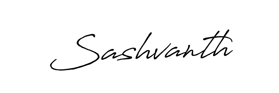 How to make Sashvanth name signature. Use Antro_Vectra_Bolder style for creating short signs online. This is the latest handwritten sign. Sashvanth signature style 7 images and pictures png