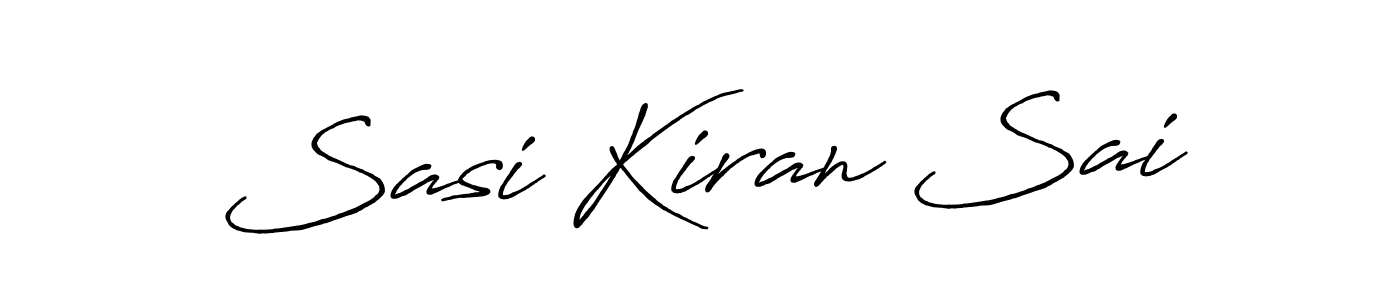 It looks lik you need a new signature style for name Sasi Kiran Sai. Design unique handwritten (Antro_Vectra_Bolder) signature with our free signature maker in just a few clicks. Sasi Kiran Sai signature style 7 images and pictures png