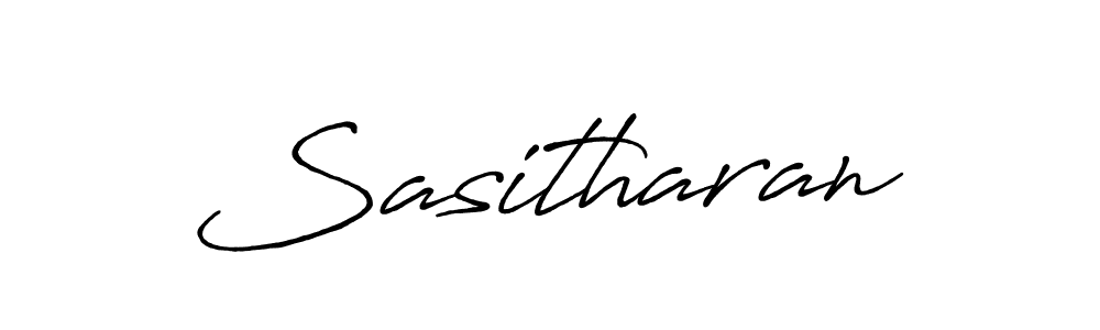 Use a signature maker to create a handwritten signature online. With this signature software, you can design (Antro_Vectra_Bolder) your own signature for name Sasitharan. Sasitharan signature style 7 images and pictures png