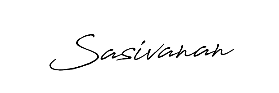Use a signature maker to create a handwritten signature online. With this signature software, you can design (Antro_Vectra_Bolder) your own signature for name Sasivanan. Sasivanan signature style 7 images and pictures png