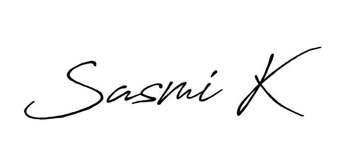 See photos of Sasmi K official signature by Spectra . Check more albums & portfolios. Read reviews & check more about Antro_Vectra_Bolder font. Sasmi K signature style 7 images and pictures png