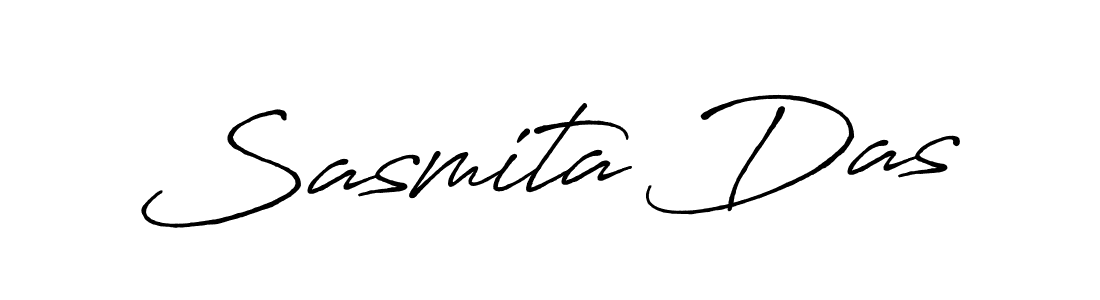 Make a beautiful signature design for name Sasmita Das. With this signature (Antro_Vectra_Bolder) style, you can create a handwritten signature for free. Sasmita Das signature style 7 images and pictures png
