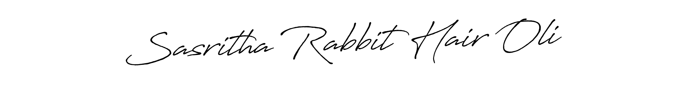 Design your own signature with our free online signature maker. With this signature software, you can create a handwritten (Antro_Vectra_Bolder) signature for name Sasritha Rabbit Hair Oli. Sasritha Rabbit Hair Oli signature style 7 images and pictures png