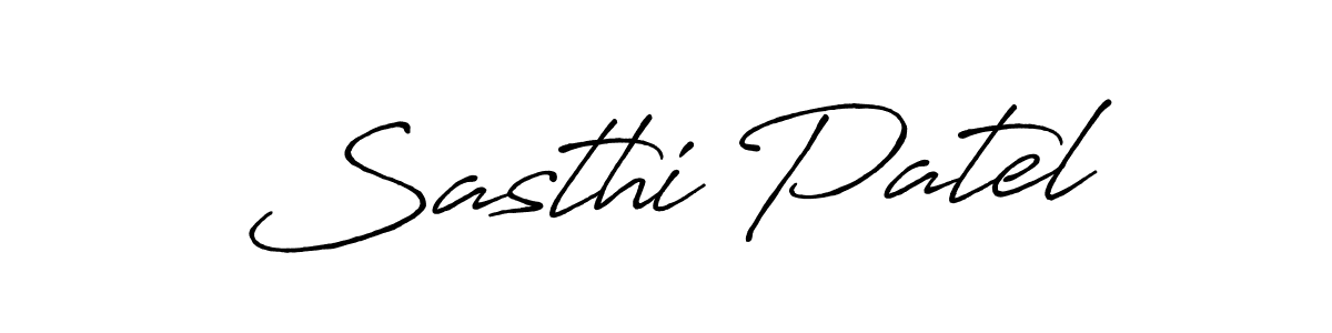 Here are the top 10 professional signature styles for the name Sasthi Patel. These are the best autograph styles you can use for your name. Sasthi Patel signature style 7 images and pictures png