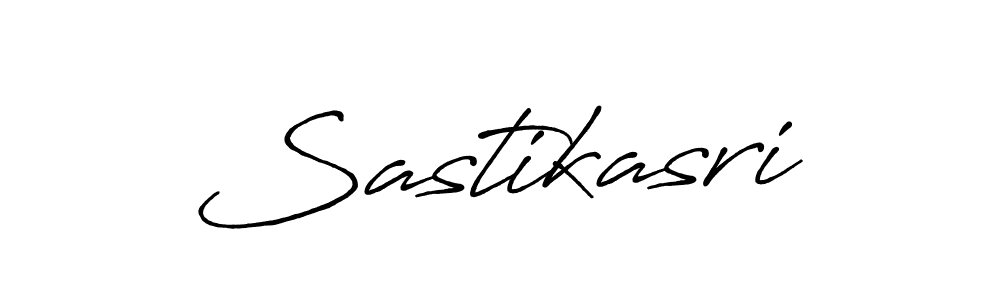 Make a beautiful signature design for name Sastikasri. With this signature (Antro_Vectra_Bolder) style, you can create a handwritten signature for free. Sastikasri signature style 7 images and pictures png