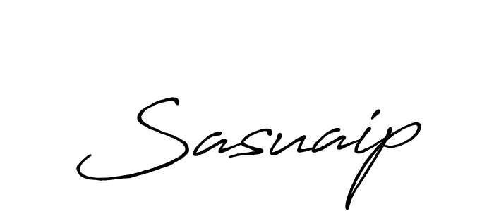 Make a beautiful signature design for name Sasuaip. With this signature (Antro_Vectra_Bolder) style, you can create a handwritten signature for free. Sasuaip signature style 7 images and pictures png