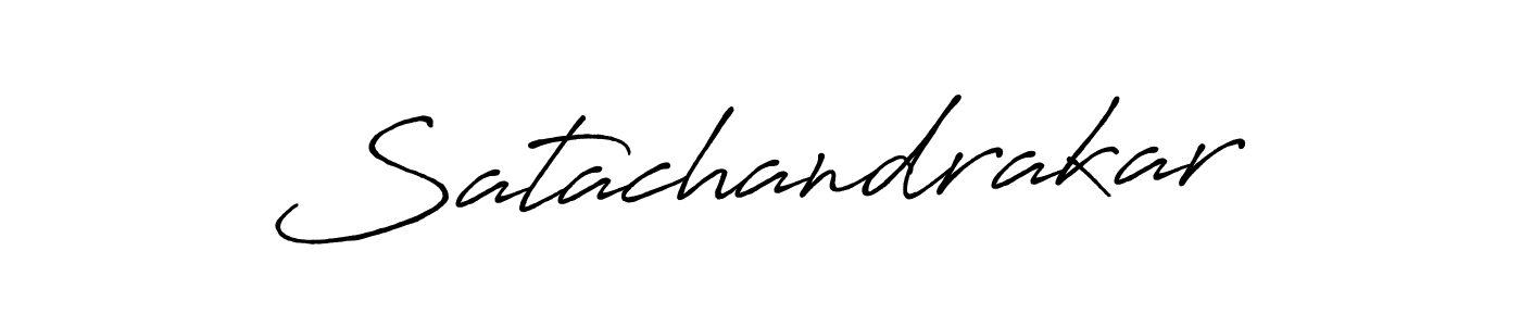 Design your own signature with our free online signature maker. With this signature software, you can create a handwritten (Antro_Vectra_Bolder) signature for name Satachandrakar. Satachandrakar signature style 7 images and pictures png