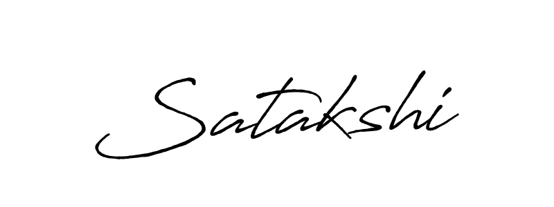 It looks lik you need a new signature style for name Satakshi. Design unique handwritten (Antro_Vectra_Bolder) signature with our free signature maker in just a few clicks. Satakshi signature style 7 images and pictures png