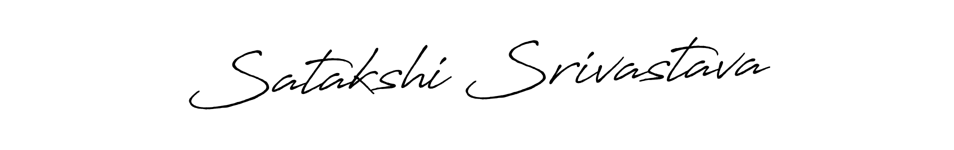 Use a signature maker to create a handwritten signature online. With this signature software, you can design (Antro_Vectra_Bolder) your own signature for name Satakshi Srivastava. Satakshi Srivastava signature style 7 images and pictures png