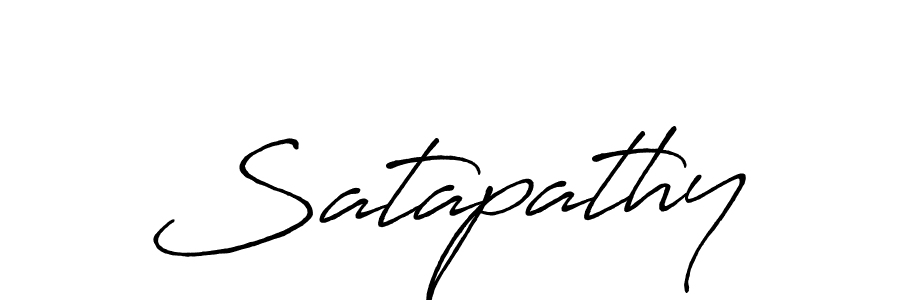 if you are searching for the best signature style for your name Satapathy. so please give up your signature search. here we have designed multiple signature styles  using Antro_Vectra_Bolder. Satapathy signature style 7 images and pictures png