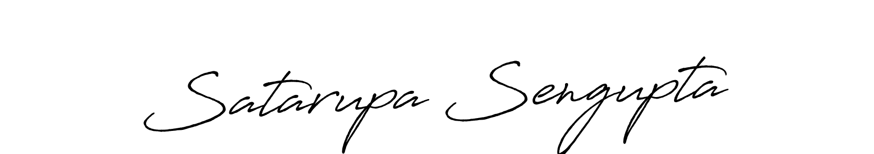 Use a signature maker to create a handwritten signature online. With this signature software, you can design (Antro_Vectra_Bolder) your own signature for name Satarupa Sengupta. Satarupa Sengupta signature style 7 images and pictures png