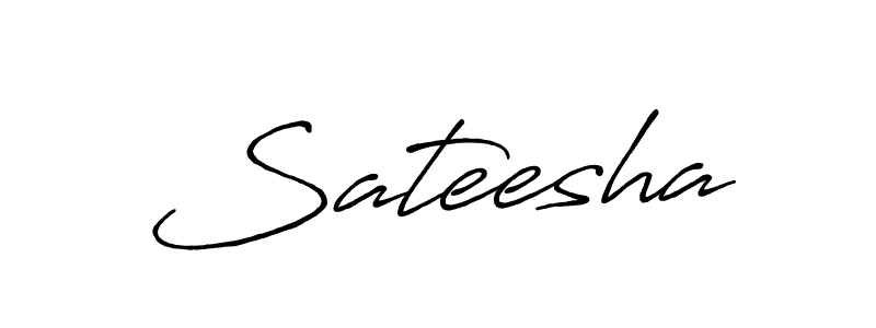 Also You can easily find your signature by using the search form. We will create Sateesha name handwritten signature images for you free of cost using Antro_Vectra_Bolder sign style. Sateesha signature style 7 images and pictures png