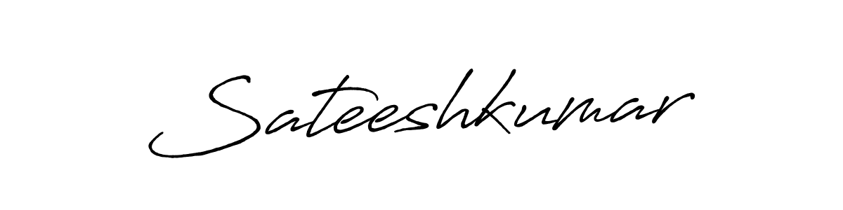 It looks lik you need a new signature style for name Sateeshkumar. Design unique handwritten (Antro_Vectra_Bolder) signature with our free signature maker in just a few clicks. Sateeshkumar signature style 7 images and pictures png