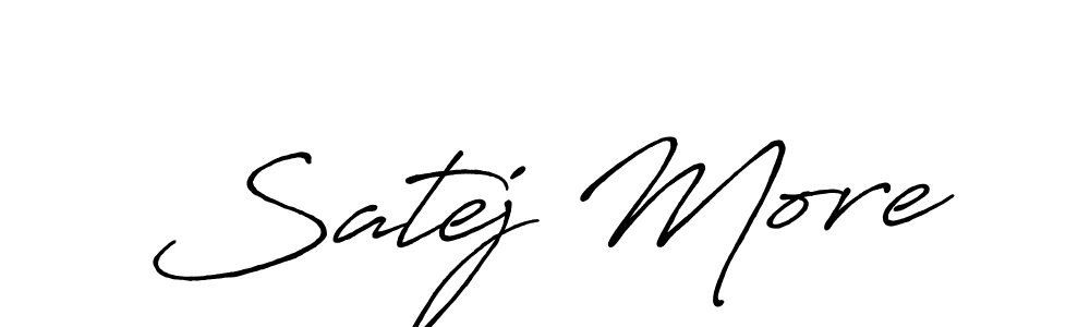 See photos of Satej More official signature by Spectra . Check more albums & portfolios. Read reviews & check more about Antro_Vectra_Bolder font. Satej More signature style 7 images and pictures png