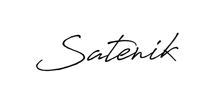 Here are the top 10 professional signature styles for the name Satenik. These are the best autograph styles you can use for your name. Satenik signature style 7 images and pictures png