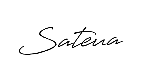 Make a beautiful signature design for name Sateua. Use this online signature maker to create a handwritten signature for free. Sateua signature style 7 images and pictures png