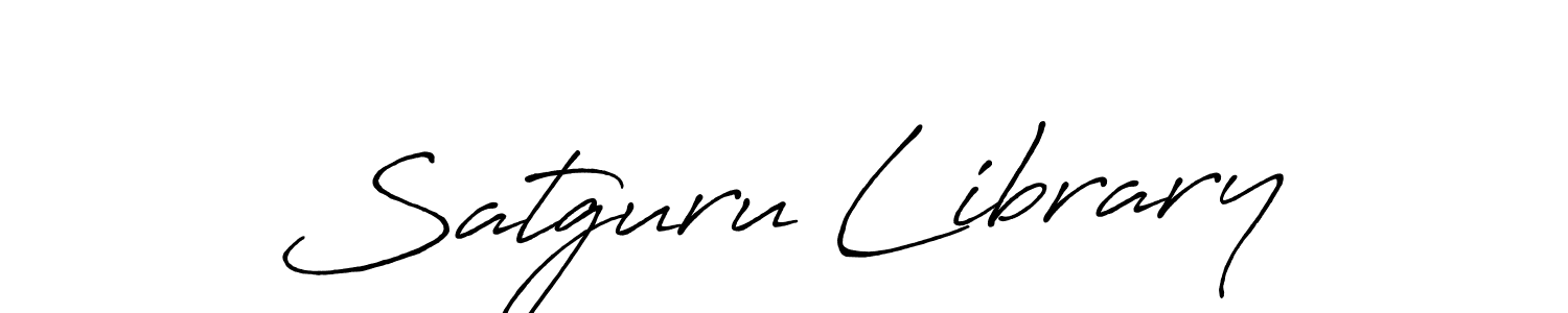 Here are the top 10 professional signature styles for the name Satguru Library. These are the best autograph styles you can use for your name. Satguru Library signature style 7 images and pictures png