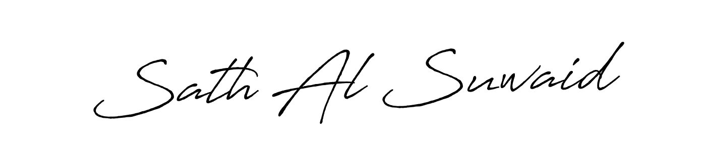 Make a beautiful signature design for name Sath Al Suwaid. Use this online signature maker to create a handwritten signature for free. Sath Al Suwaid signature style 7 images and pictures png