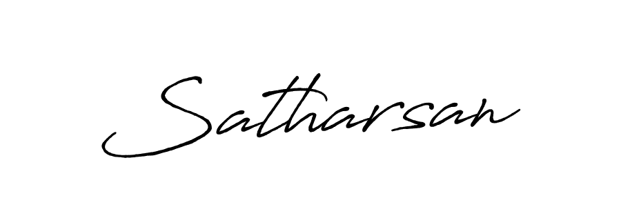 Design your own signature with our free online signature maker. With this signature software, you can create a handwritten (Antro_Vectra_Bolder) signature for name Satharsan. Satharsan signature style 7 images and pictures png