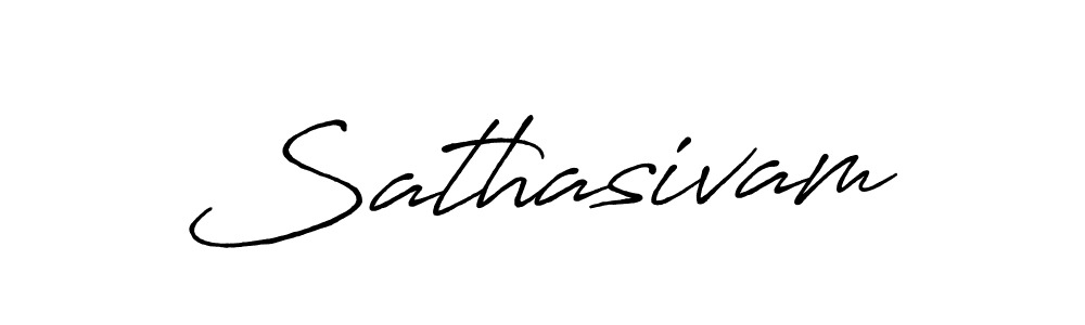 Use a signature maker to create a handwritten signature online. With this signature software, you can design (Antro_Vectra_Bolder) your own signature for name Sathasivam. Sathasivam signature style 7 images and pictures png