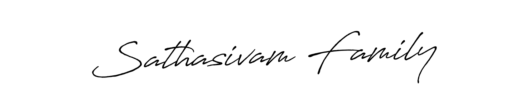 Make a short Sathasivam Family signature style. Manage your documents anywhere anytime using Antro_Vectra_Bolder. Create and add eSignatures, submit forms, share and send files easily. Sathasivam Family signature style 7 images and pictures png