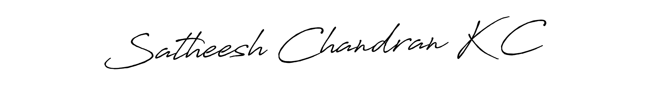 This is the best signature style for the Satheesh Chandran K C name. Also you like these signature font (Antro_Vectra_Bolder). Mix name signature. Satheesh Chandran K C signature style 7 images and pictures png
