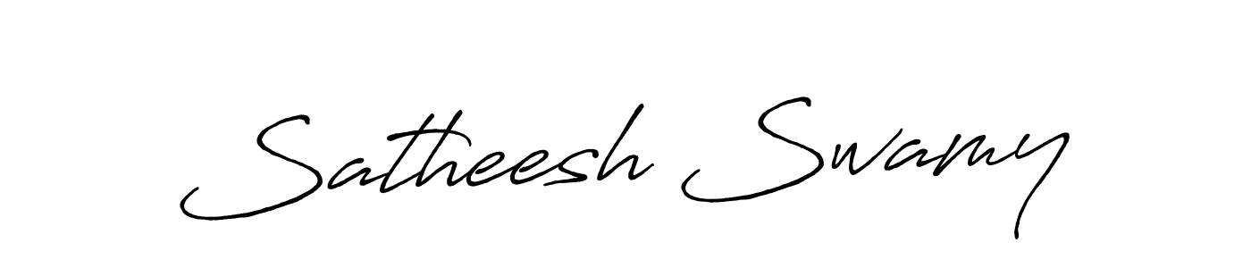 The best way (Antro_Vectra_Bolder) to make a short signature is to pick only two or three words in your name. The name Satheesh Swamy include a total of six letters. For converting this name. Satheesh Swamy signature style 7 images and pictures png