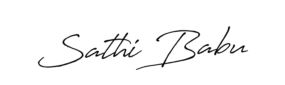 This is the best signature style for the Sathi Babu name. Also you like these signature font (Antro_Vectra_Bolder). Mix name signature. Sathi Babu signature style 7 images and pictures png