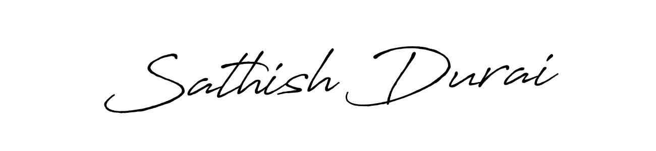 It looks lik you need a new signature style for name Sathish Durai. Design unique handwritten (Antro_Vectra_Bolder) signature with our free signature maker in just a few clicks. Sathish Durai signature style 7 images and pictures png